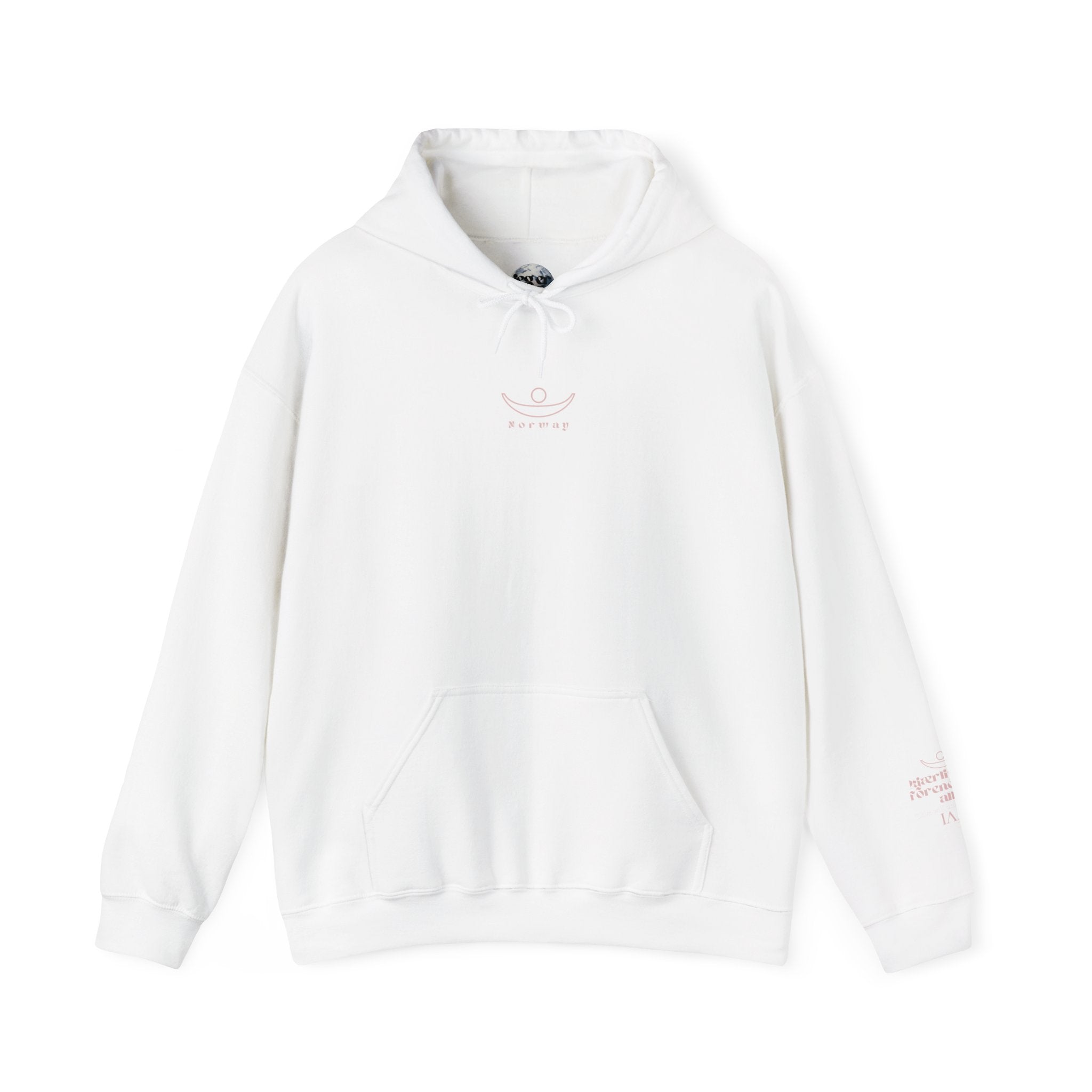 Collection of The Norwegian Love hoodie in a gallery layout